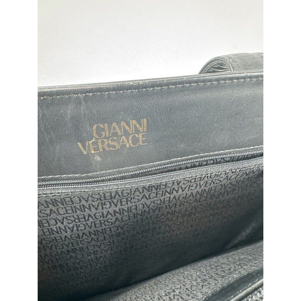Versace Black and Gold Women's Bag - Picture 11 of 13